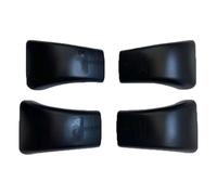 Barras techo transversales 4 Uds. Cubierta Para Portaequipajes Techo Barra Para Para Toyota Para Highlander 2015 2016 2017 2018 2019(1 Set Black)