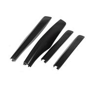 Barras Transversales Cubierta protectora para barra de techo de ABS para Lexus RX350, RX400h, RX330 (2003-2005, 2006, 2007, 2008 y 2009), 4 piezas Portaequipajes Barras