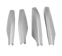 Barras Transversales Cubiertas para Portaequipajes De Techo para Lexus GX 470 2003-2009 Protector Esquina para(Plata)