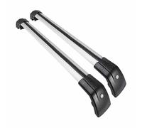 Barras Transversales de Techo Coche para Hyundai Casper 2021 2022, 2 Piezas Portaequipajes Aluminio Anti-Robo Transporte Carga Accesorios,C/Silver Black