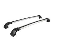 Barras Transversales De Techo con Cerradura para Mercedes para Benz GLC X254 2023-2026 - Juego De 2 Unidades Ajustables Barras transversales(Black and Silver)