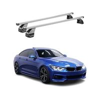 Barras transversales Menabo Compatible con BMW Serie 4 F36 Grand Coupé 2014-2021 Gris