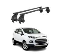 Barras transversales Menabo Compatible con Ford Ecosport 2014-2017 Negro
