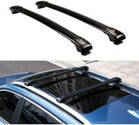 Barras Transversales para Ford Explorer 2011-2015, Techo de Coche Portaequipajes de Aleación de Aluminio Baca para Maletero Coche,Black