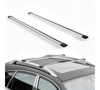 VEVOR Barras Transversales para Portaequipajes de Techo, Longitud de 1200 mm, Barras Transversales para Techo de Coche Elevado, Carga de 100 kg, de Aluminio, Soportes de Montaje No Incluidos