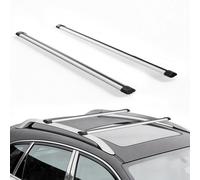 Barras transversales para portaequipajes de techo VEVOR, capacidad de carga de 220 lb, longitud de 53,1", barras transversales de aleación de aluminio de alta resistencia para portaequipajes de techo,