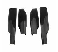 Barras Transversales Para Toyota Para RAV4 XA30 2006-2012 Juego 4 Cubiertas Protectoras Portaequipajes Techo(4Pcs-Black)