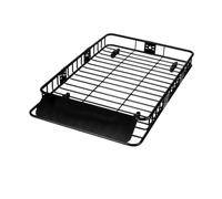 Barras Transversales Portaequipajes Cesta carga portaequipajes techo, 46 x 36 x 4,5 pulgadas/51 x 36 x 5 pulgadas, portador carga techo, resistente, capacidad 200 libras vehículos SUV(64 inches)