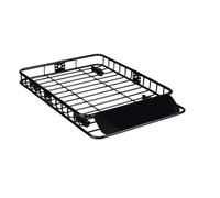 Barras Transversales Portaequipajes Cesta carga portaequipajes techo, 46 x 36 x 4,5 pulgadas/51 x 36 x 5 pulgadas, portador carga techo, resistente, capacidad 200 libras vehículos SUV(46 inches)