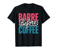 Barre Antes Café Amante Fitness Camiseta