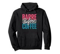 Barre Antes Café Amante Fitness Sudadera con Capucha