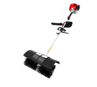 Barredora 52cc 2,3PS gasolina soplador de hojas | 1,7 kW, 5500 - 8500 rpm, depósito de 1 L, 182 cm, con correa de hombro y escudo protector, para jardín, calle