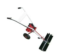 Barredora De Césped Dos Tiempos, Equipo Limpieza Artificial For Campo Fútbol Portátil, Máquina Peine Quitanieves Gran áRea De Limpieza