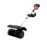 Barredora de gasolina de 52 cc, 2,3 CV, 2 tiempos, quitanieves de mano | Soplador de nieve de gasolina de 1,7 kW con placa de impacto y correa para el hombro, para superficies de césped artificial