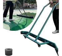 Barredora de lluvia aluminio for pisos madera, hormigón liso o baldosas, cancha tenis, incluye 2 hojas espuma EVA