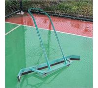 Barredora De Piso con Empujador De Agua para Canchas De Baloncesto De Servicio Pesado, Escoba De Rocío para Canchas De Tenis, Herramienta De Transporte De Lluvia para Secadoras De