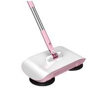 Barredora de vacío manual 2 en 1 Push Sweeper de mano 180 grados Rotación de trazones para migas de migas Herramienta de limpieza para el hogar para el estilo de trapeador2 Manual de alfombras
