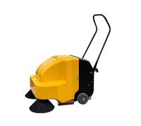 Barredora eléctrica de suelo con depósito de agua para una limpieza eficiente en talleres y jardines