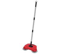 Barrendero de Piso de Mano Barrendero de Alfombra de Mano Escoba de Aspiradora No Eléctrica | Barredora con mango ajustable, Herramientas de Limpieza de Suelo para Barrer en Casa, Interior