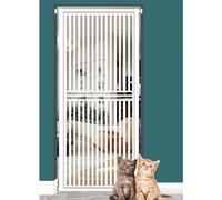 Barrera Alta para Gatos para Puertas, Barrera de Seguridad Personalizable para Perros en hogares con Varias Mascotas, Instalación sin taladrar(40x60in(101x152cm))