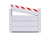 Barrera Anti Inundaciones Para Puerta Garaje In Aluminum 132 * 80cm Desmontable Panel Anti Inundación Deflector De Protección Contra Inundaciones Fácil Montaje