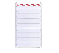 Barrera Anti Inundaciones Para Puerta Garaje In Aluminum 377 * 180cm Desmontable Panel Anti Inundación Deflector De Protección Contra Inundaciones Fácil Montaje