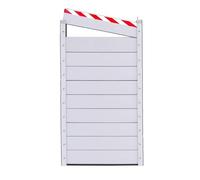 Barrera Anti Inundaciones Para Puerta Garaje In Aluminum 482 * 200cm Desmontable Panel Anti Inundación Deflector De Protección Contra Inundaciones Fácil Montaje