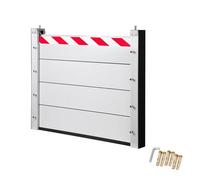 Barrera Anti Inundaciones Para Puertas De Garaje Barrera De Protección Contra Inundaciones Reutilizable Ante Fuertes Lluvias Protección Contra Inundaciones(L 250CM,H 20CM)