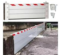 Barrera Antiinundaciones De Aleación De Aluminio Protector De Barrera Contra Inundaciones Para Puerta Kit De Barrera Contra Inundaciones Reutilizable De Tamaño Personalizado(260 * 60cm)