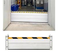 barrera antinundaciones desmontable, Barreras de protección for puertas, reutilizables y desmontables, 2/3/4/5/6/7/8/9/10/11/12/13 pies (4.1 m)(H 1.3ft(40cm),16ft(4.9m))
