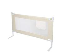 Barrera Cama Infantil, Barandilla para Cama Infantil Barandilla de Seguridad anticaída Portátil y Plegable Ideal para Proteger a Sus niños - para Cama Individual o matrimonial 180 x 68 cm