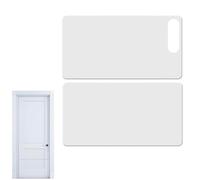 Barrera contra arañazos de puerta, protector de marco de puerta fácil de limpiar, protector de garra de puerta transparente y suave, protectores de defensa contra arañazos para perros, barrera contra