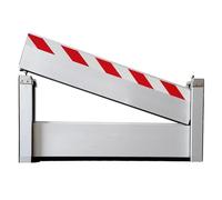 Barrera Contra Inundaciones de Aluminio，duradero y reutilizable, apto para aparcamientos, entradas residenciales, pasajes subterráneos y otros lugares similares.(L123xH40cm)