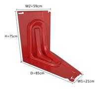 Barrera contra inundaciones plástico