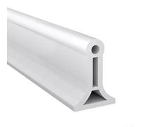 Barrera de agua flexible de ducha para un mejor secado de material TPE con características de fácil mantenimiento (1 m)