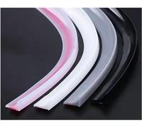 Barrera de agua for ducha, sello de pantalla, umbral sin marco for piso de habitación húmeda, presa de retención plegable, parada de agua de silicona, barra de retención curvada(Nero,10m/393 inch)