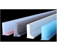 Barrera de Agua para Ducha，Barrera Agua Ducha Silicona, Mampara de ducha con sello para suelo de habitación húmeda, separación entre húmedo y seco, deflector autoadhesivo para sifón de lavabo, ducha