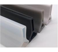 Barrera de Agua para Ducha，Barrera Agua Ducha Silicona, Mampara de Ducha con Sello para Suelo de habitación húmeda, Plegable, Sistema de Barrera de Agua para Ducha de bañera, separación de Agua y Hum