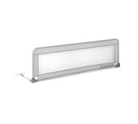 Jané Barrera de Cama Abatible 140 cm, Extra Alta y Transpirable, Plegable con Bolsa de Transporte, Color Gris