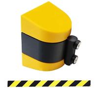 Barrera de CinturóN RetráCtil MagnéTica, CinturóN de Barrera para Colas con AdsorcióN MagnéTica, Barrera de CordóN de Seguridad de 10 M