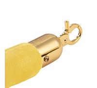 Barrera de control con cuerdas Cuerda de barrera for control de multitudes, multicolor, 0,6-3 m(Yellow,3M)