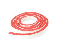 Barrera de ducha de silicona, flexible, resistente al agua, umbral blanco, longitud 100 cm, 150 cm, 200 cm, 250 cm, 300 cm, para baño, cocina y otras zonas húmedas, fácil de ajustar con adhesivo