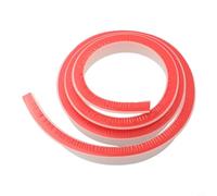 Barrera de ducha de silicona flexible y tope de agua, 30 mm de alto, transparente o gris, para duchas sin barreras, baño y cocina, longitudes 100-300 cm (transparente 1,5 m)