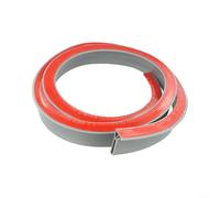 Barrera de ducha tapón de agua diseño flexible para contener agua en varias áreas (5 cm-gris 200 cm)