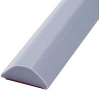Barrera de Ducha y Sistema de Retención de Agua, Umbral de Ducha Plegable, Umbral de Ducha de Baño y Cocina de Lmpermeable Autoadhesiva Mantiene el Agua Dentro del Umbral (180cm,Gris)