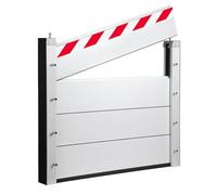 Barrera De Inundación De Aluminio De 141-150 Cm Placa De Retención De Agua Reutilizable Para Lluvia Intensa Para Garaje, Sótano, Puerta Principal Y Entrada De Vehículos(Inside,141 * 20cm)