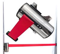 Barrera de pared retráctil magnética - Control de audiencia retráctil, barrera retráctil del cinturón, barrera magnética de pared retráctil, barrera de seguridad montada en la pared, cinturón