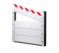 Barrera de protección contra inundaciones, 251-260 cm, defensa contra inundaciones extraíble, 40 cm de alto, barrera impermeable para puerta de garaje, uso interior, sistema eficaz de prevención de