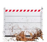 Barrera de protección contra inundaciones, Barrera Anti-inundaciones para el hogar, almacén y Garaje - Barrera Impermeable de 98x20 cm para Aberturas de 91-100 cm - solución de Defensa contr
