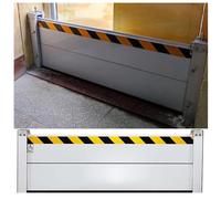 Barrera de protección contra inundaciones, Barrera de Aluminio para Puertas de Garaje y Ventanas de sótano, Defensa contra inundaciones, Desmontable y Duradera, Ideal para la prevención de i